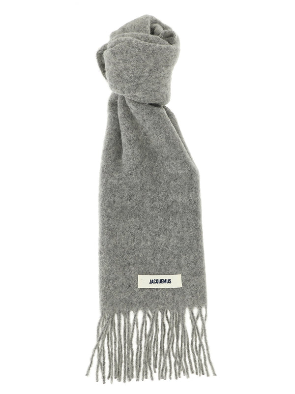 Jacquemus Scarf — Grey