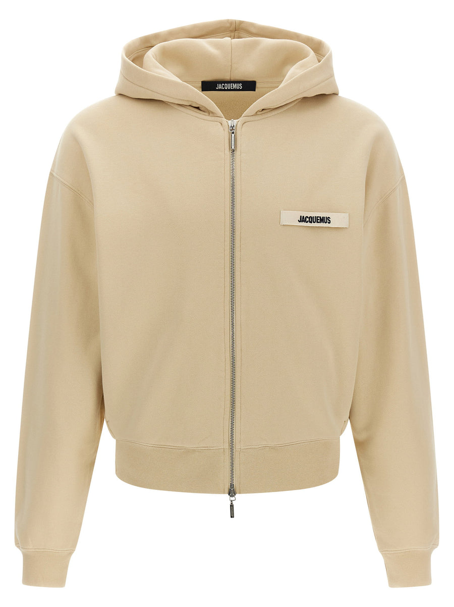 Jacquemus Hoodie — Beige