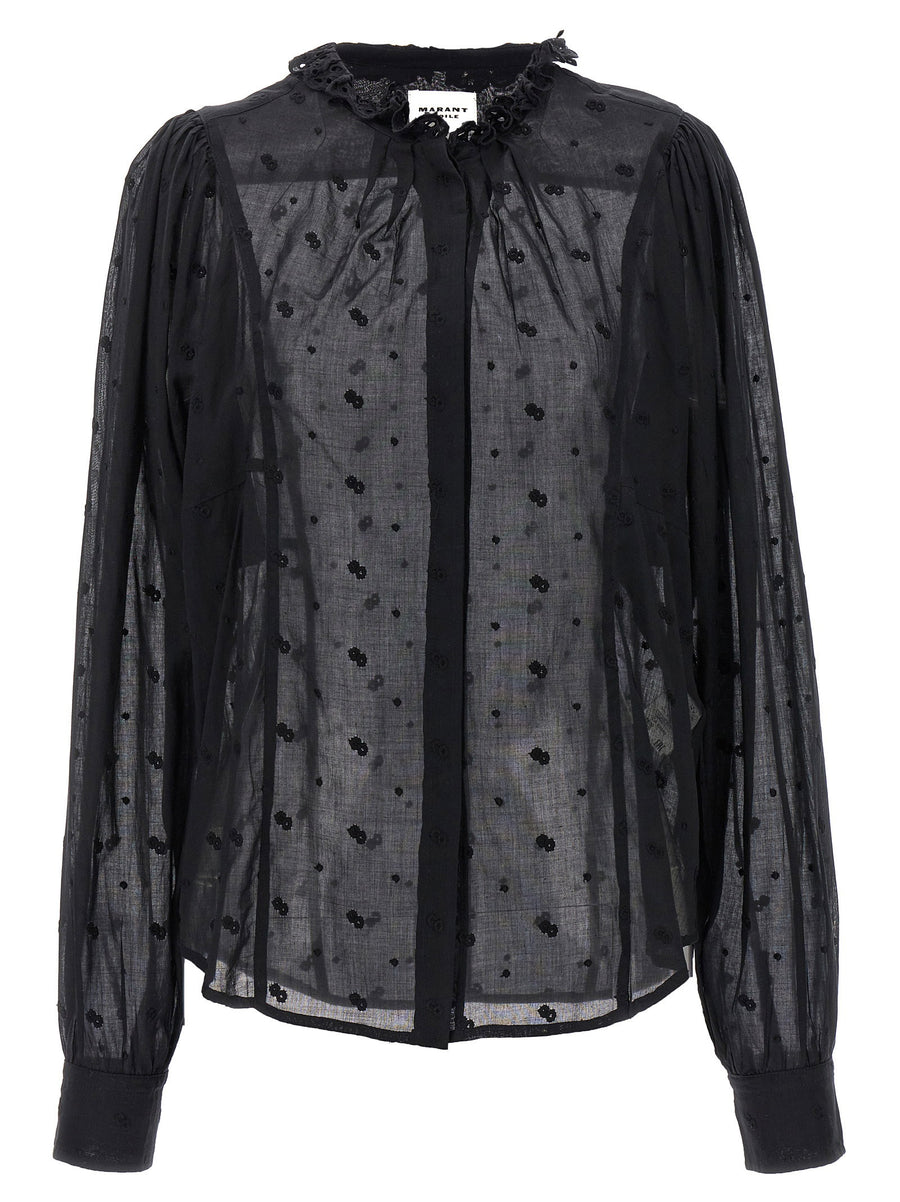 Marant Etoile Terzali Blouse — Black