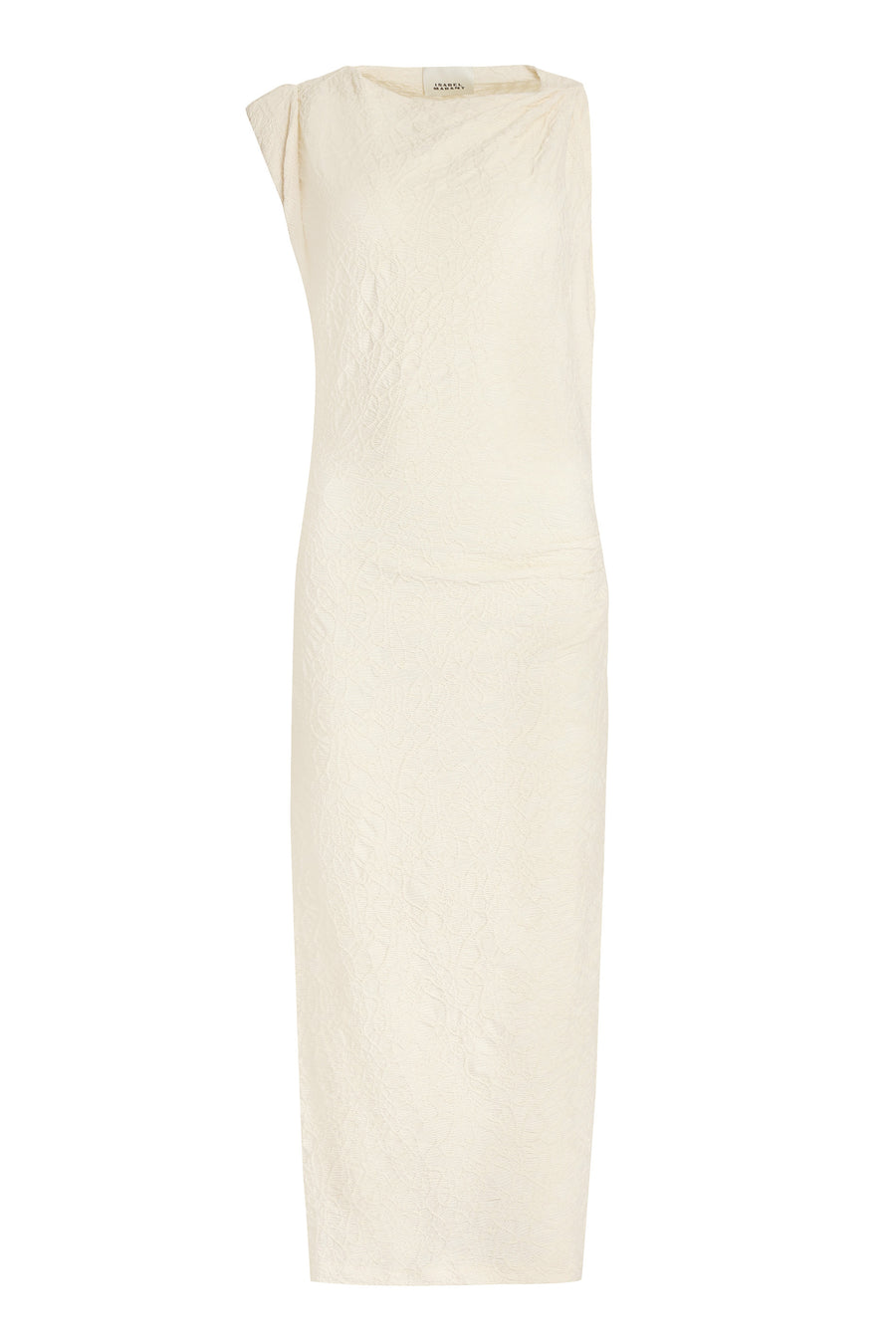 Franzy Cotton-Blend Dress Ecru