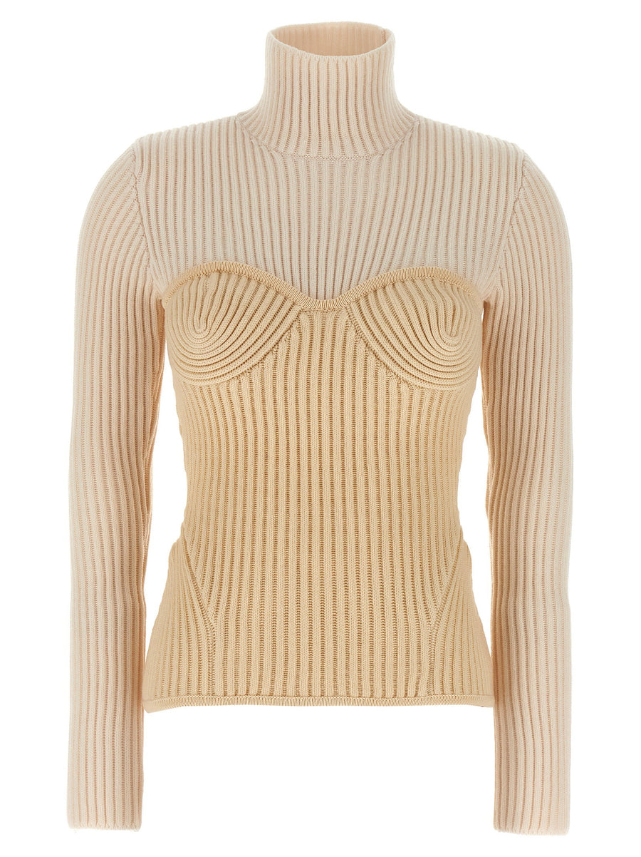Jean Paul Gaultier Sweater — Cream