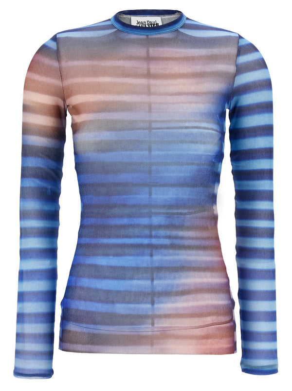 توب تول Jean Paul Gaultier إير برنت مطاطي — أزرق