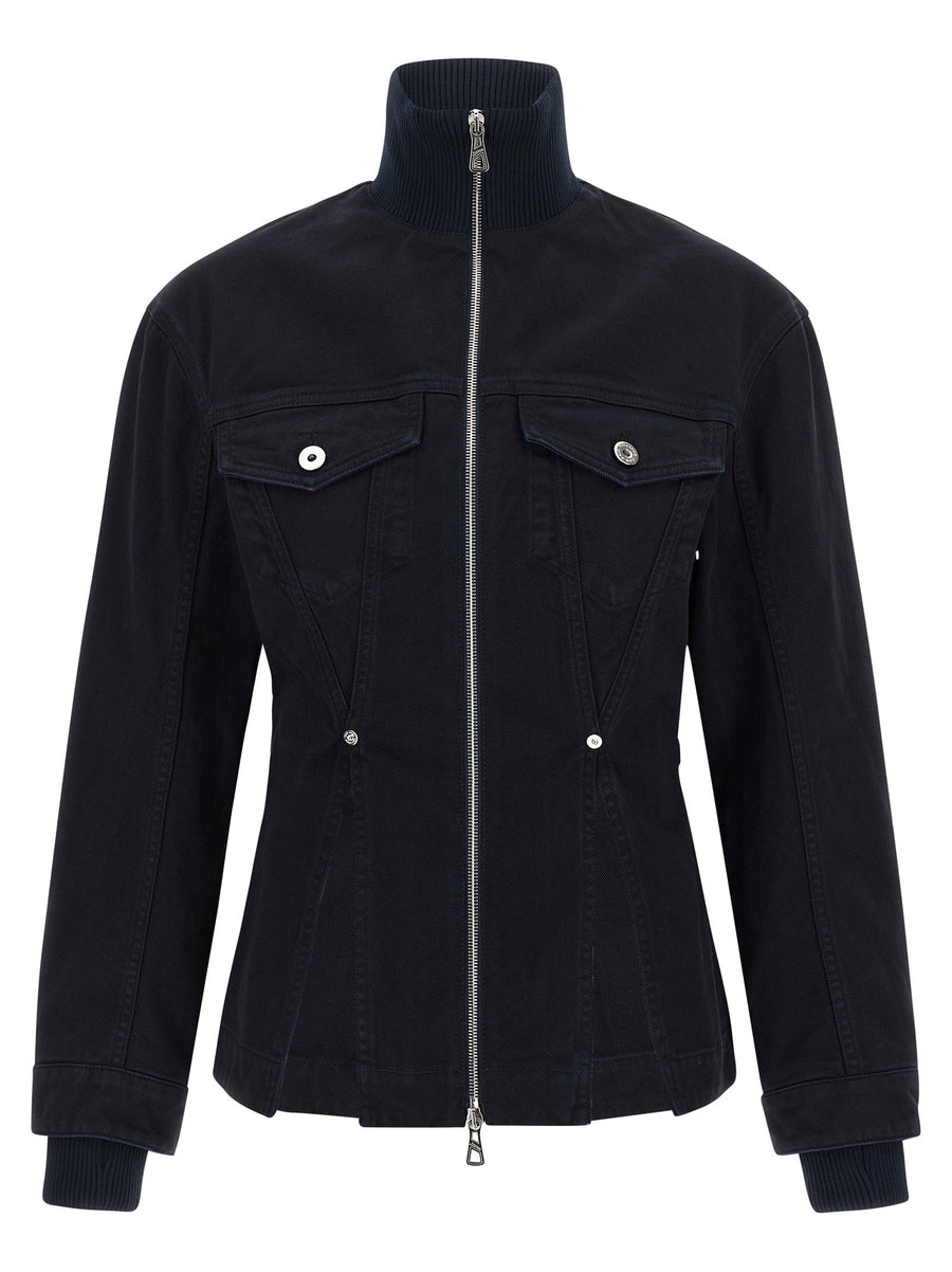 Jean Paul Gaultier Denim Jacket — Black