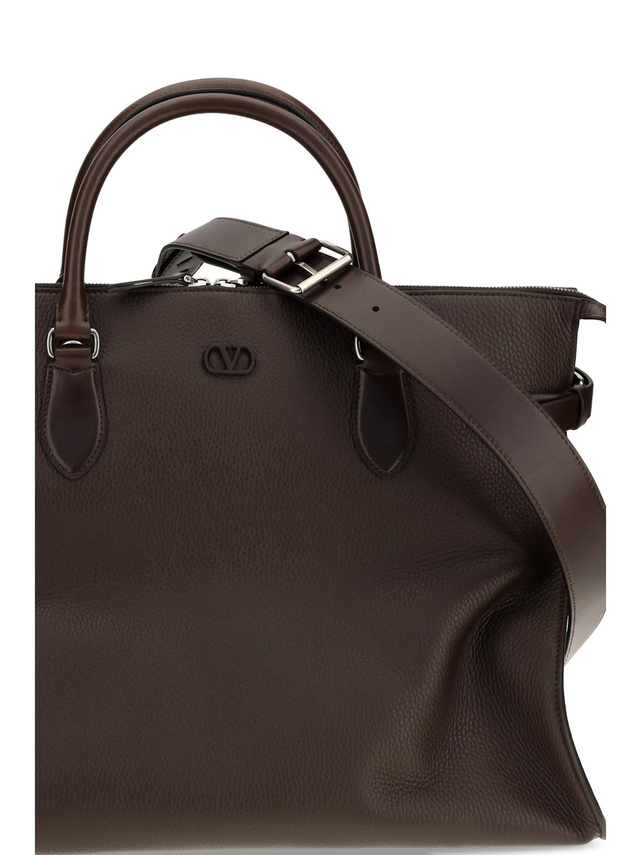 Top Handle Bag Antibes Oak Brown Dark Brown/oak Calf Leather Shoulder
