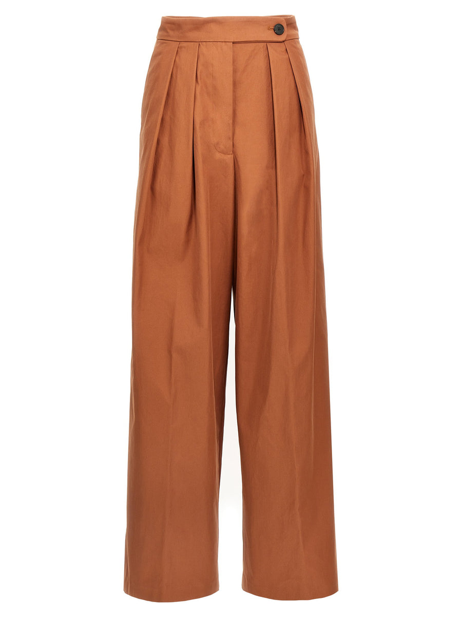 Dries Van Noten Pamplona Trousers — Tan
