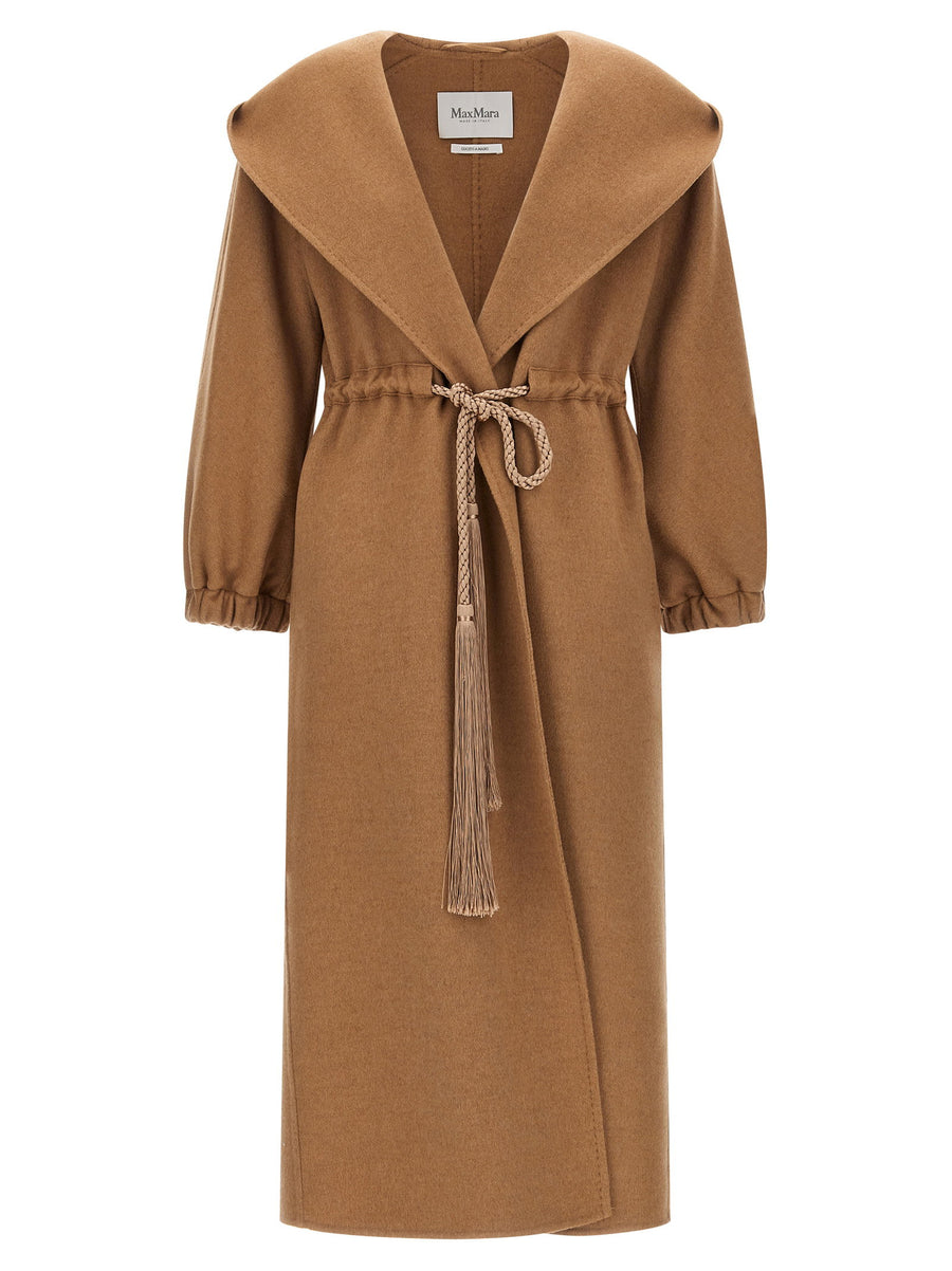 Max Mara Natalin Coat — Camel