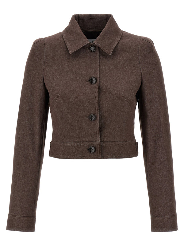 حقيبة كاربا Max Mara بليزر — بني