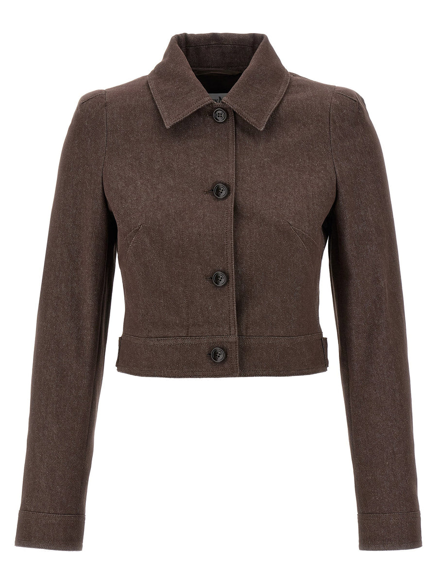 حقيبة كاربا Max Mara بليزر — بني