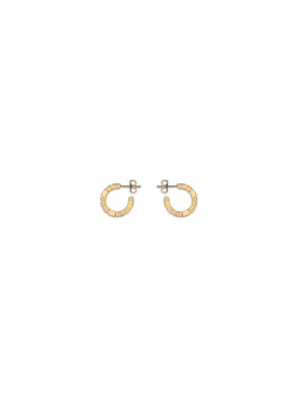 Versace Brass earrings in gold