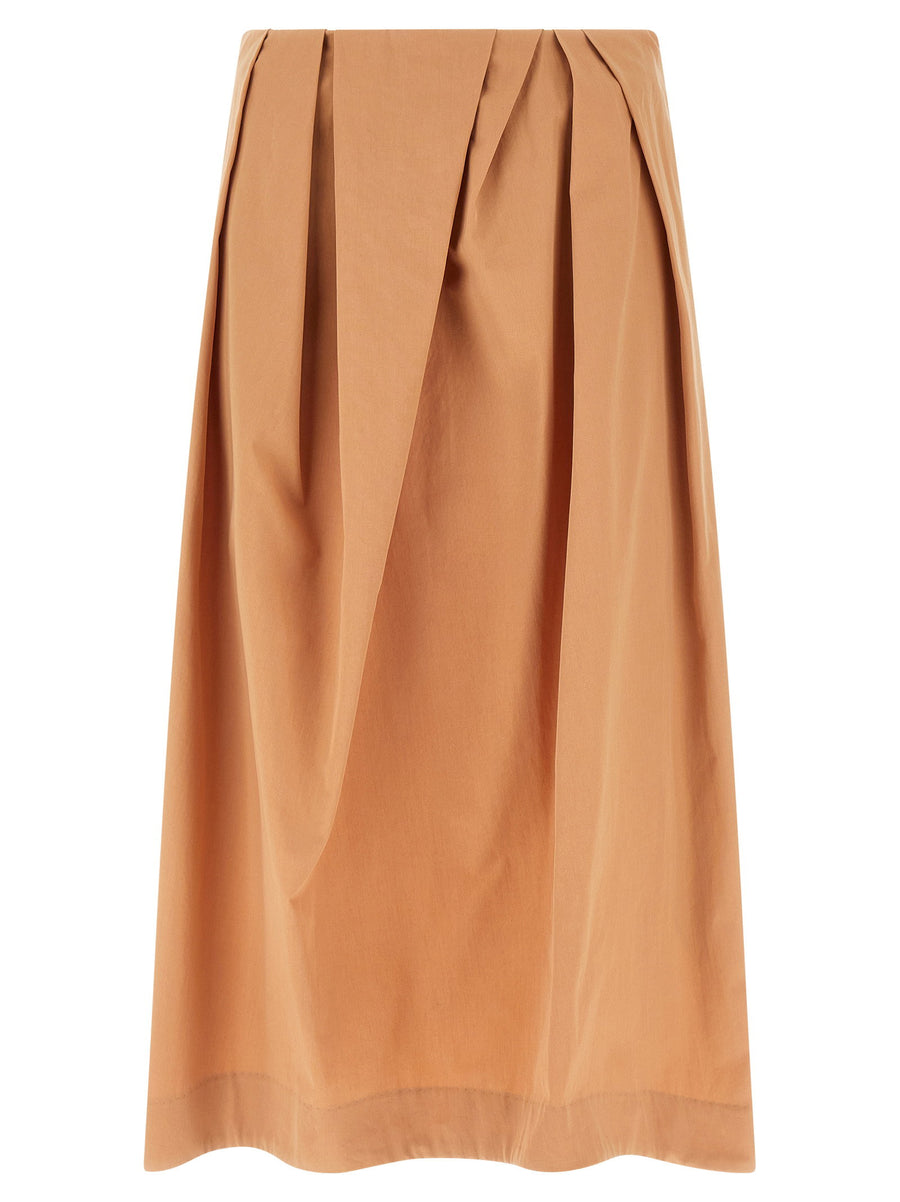Dries Van Noten Sonista Skirt — Camel