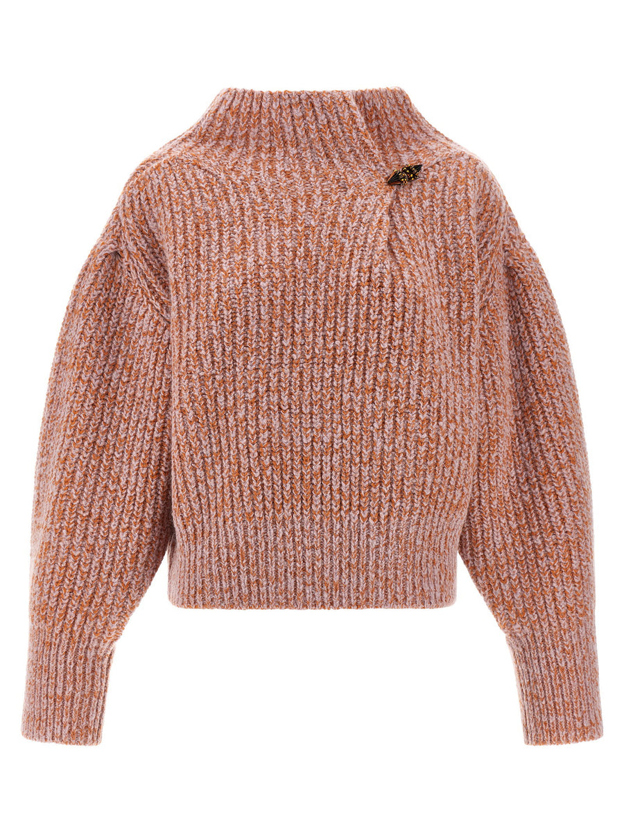 Dries Van Noten Teubina Sweater — Tan