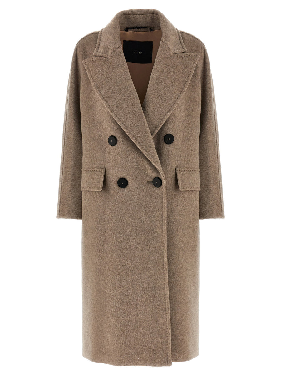 Max Mara Angus Coat — Beige