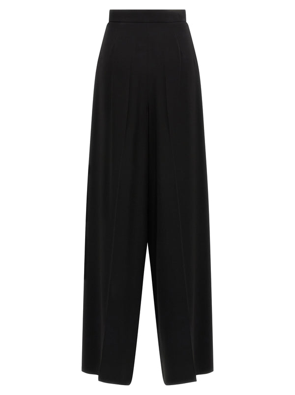Max Mara حذاء لاكاتو بنطلون — أسود