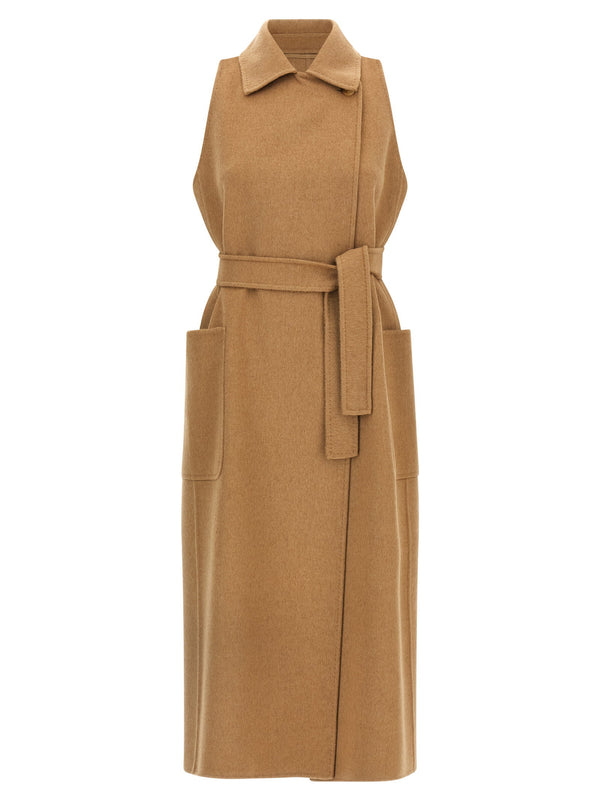 Max Mara معطف — لون الجملي