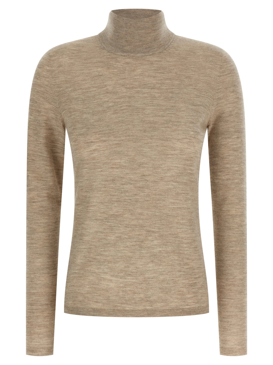 Max Mara Meana Turtleneck — Beige