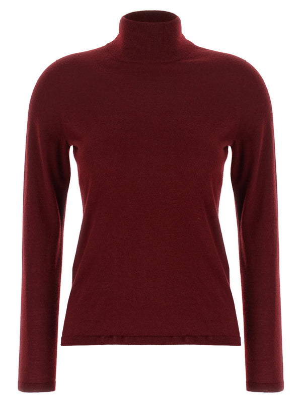 Max Mara Meana Sweater — Burgundy