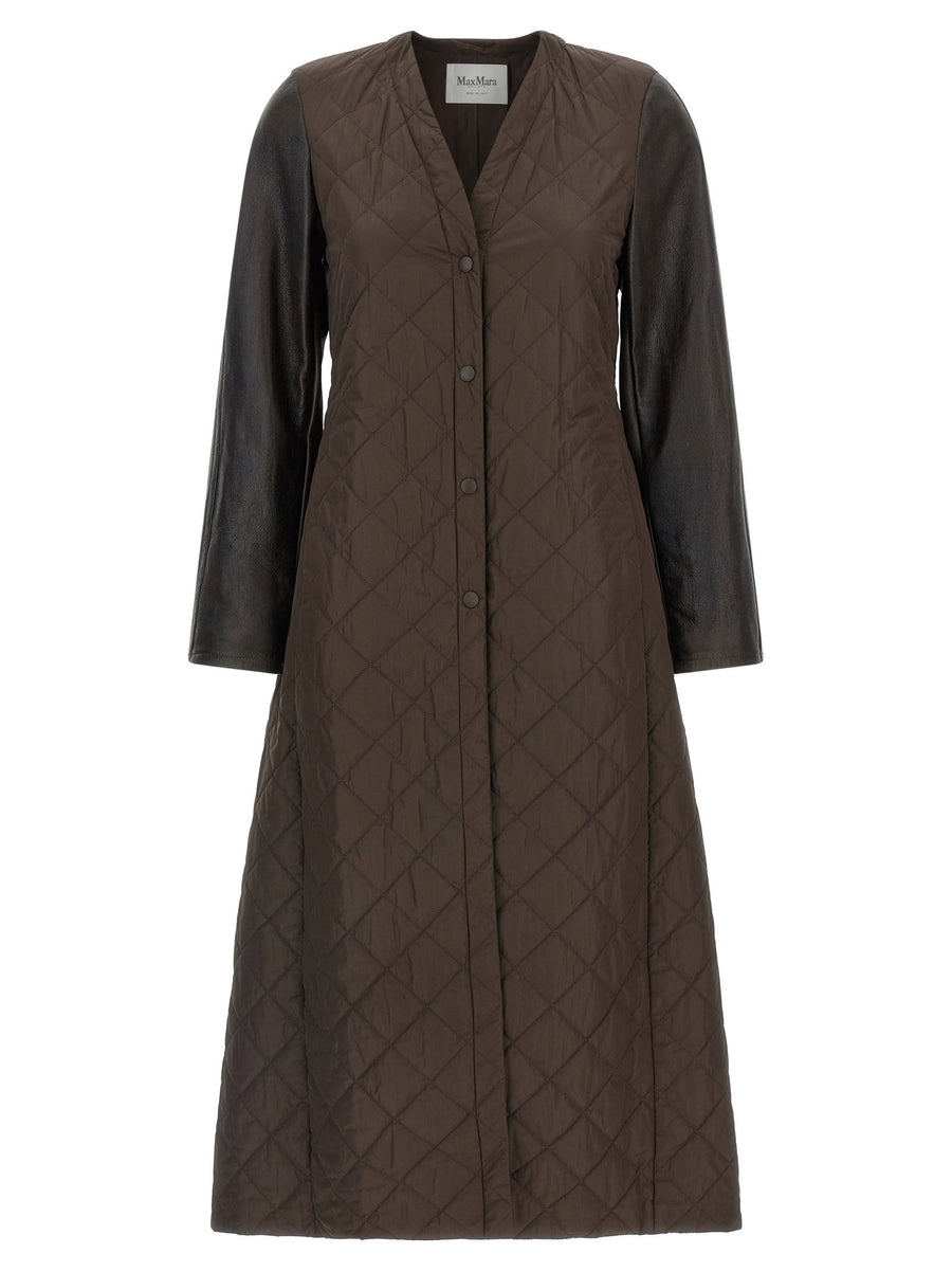 Max Mara Berta Coat — Brown