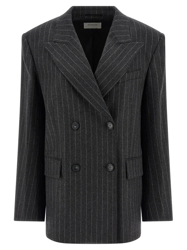 Sportmax blazer in charcoal