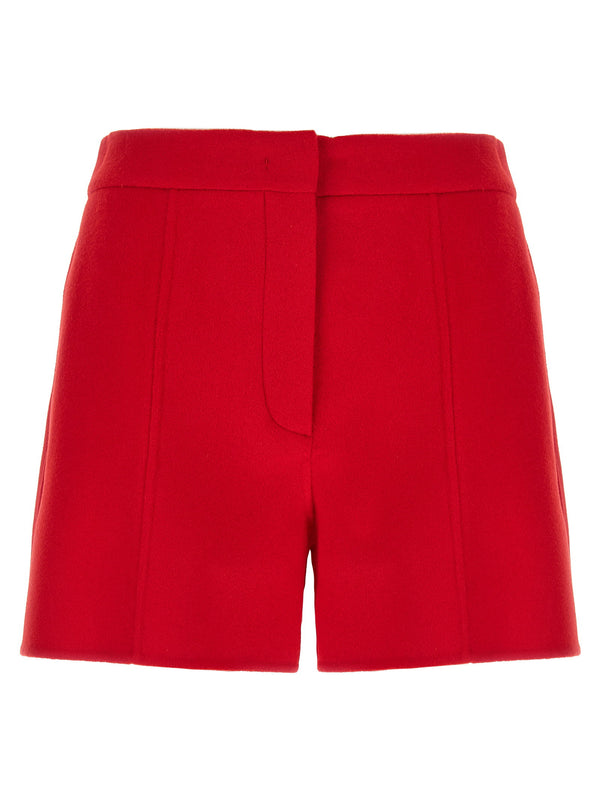 Sportmax Buono شورت — أحمر