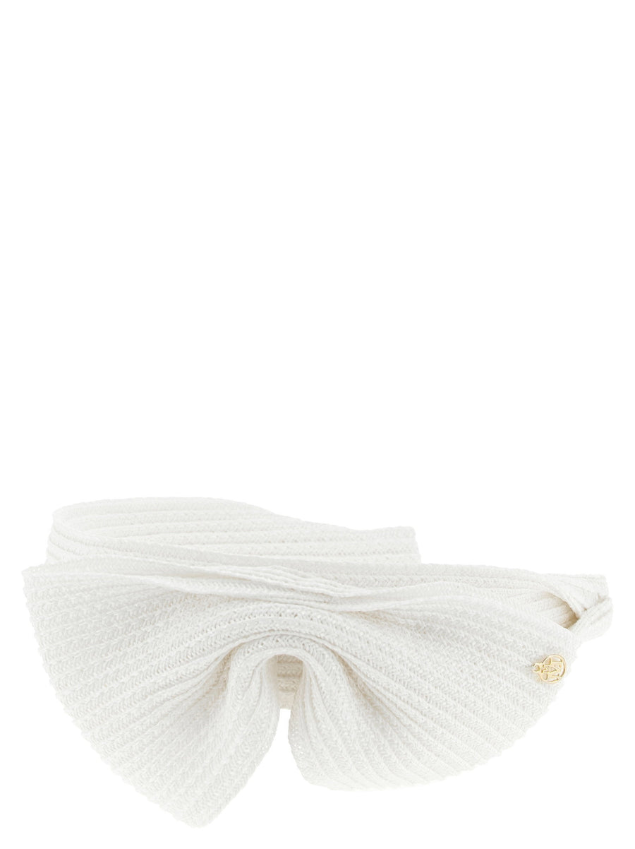 Maison Michel headband in white