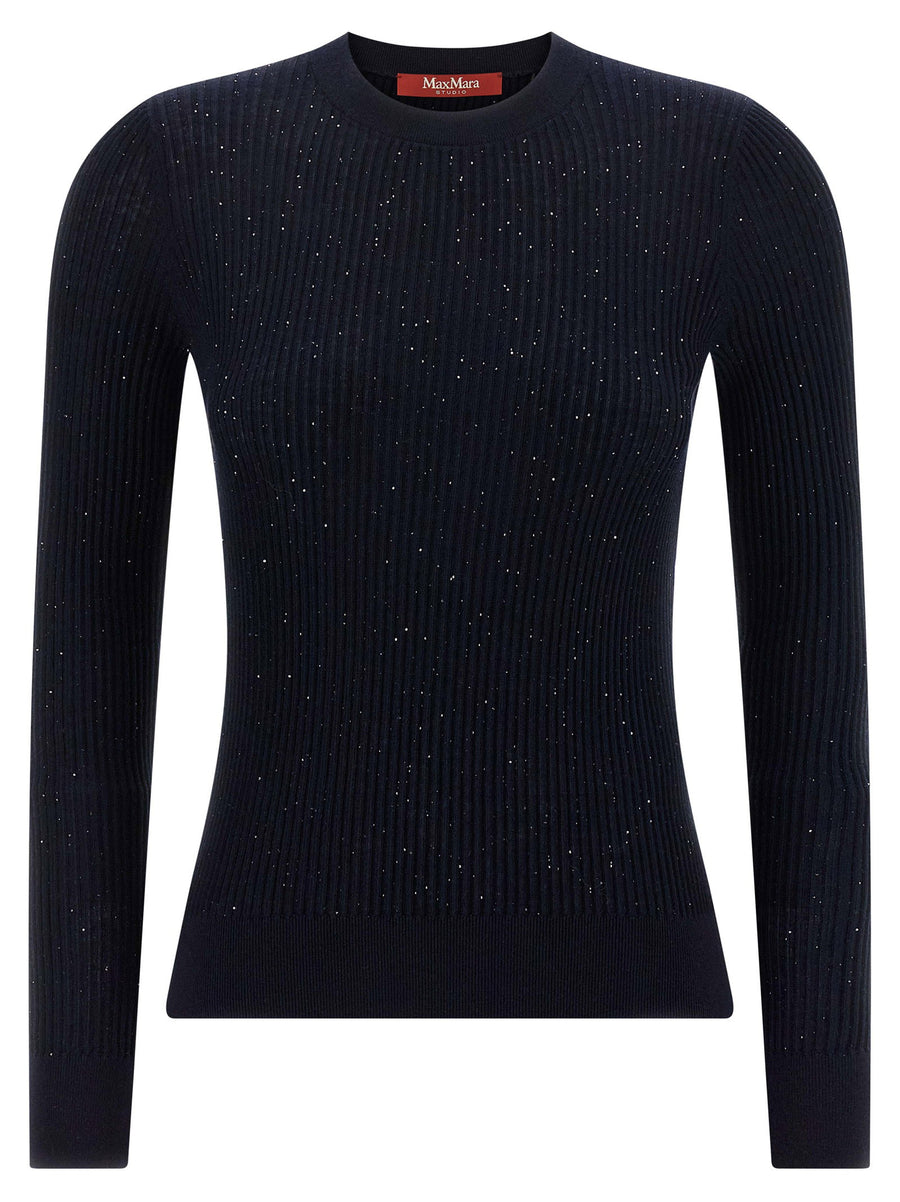 Max Mara Studio Sweater — Black