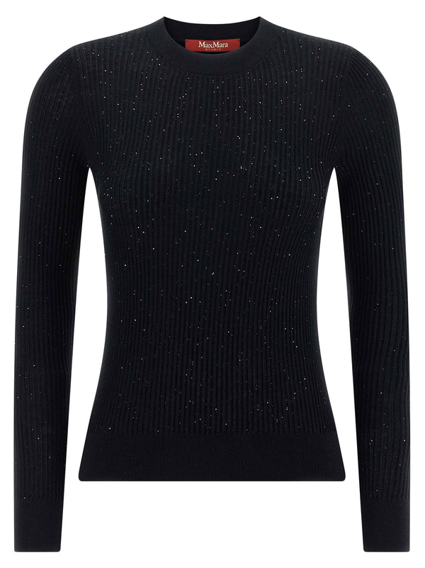 Max Mara Studio مارابو كنزة — أسود