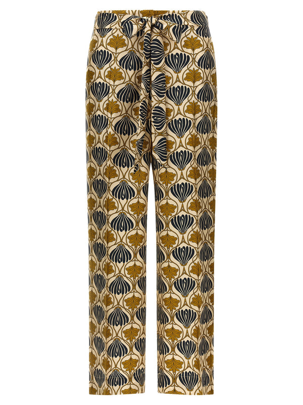 Max Mara تايمك بنطلون — كريمي