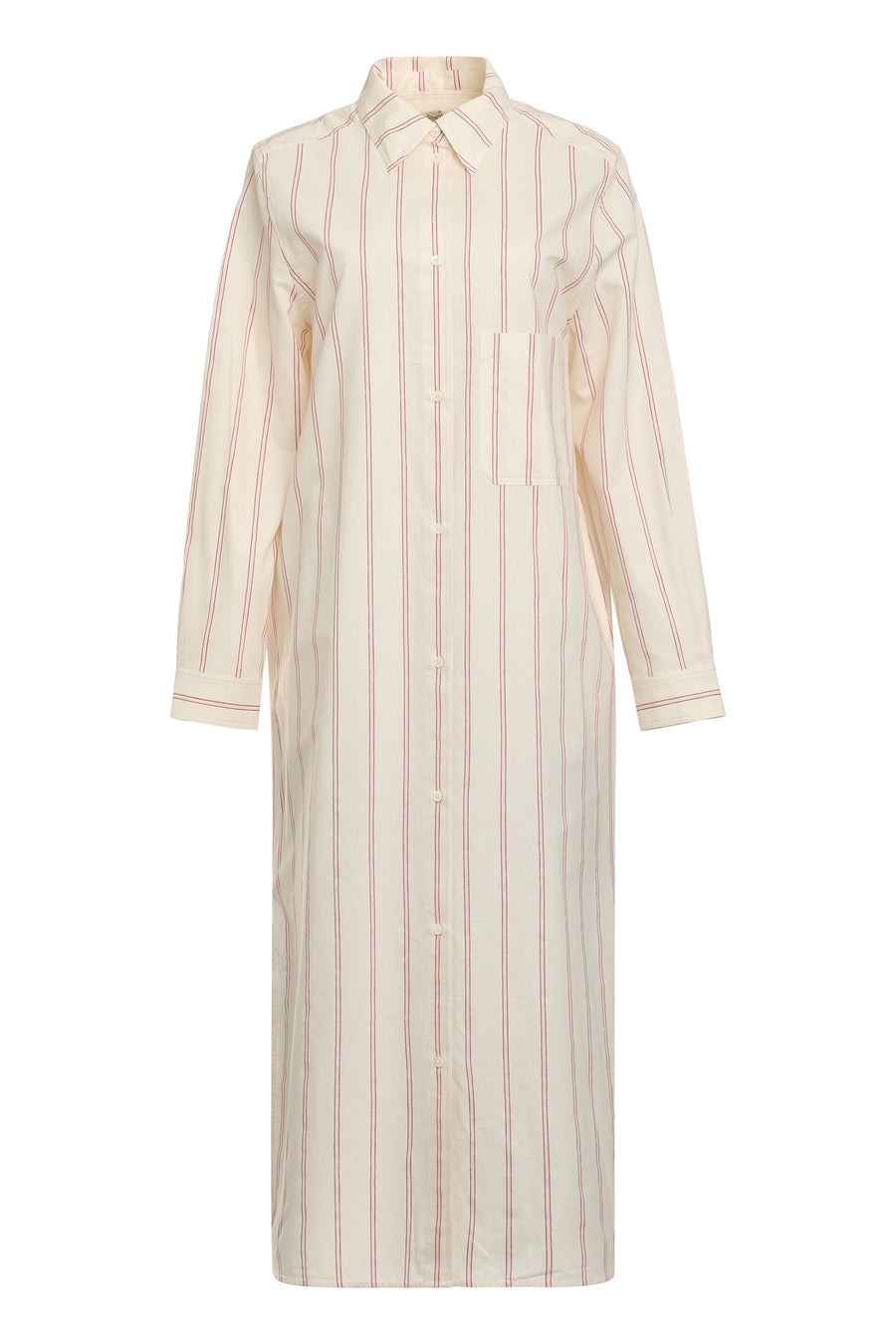 Shirtdress Ecru-Blossom Pink Ecru/blossom Cotton Dress