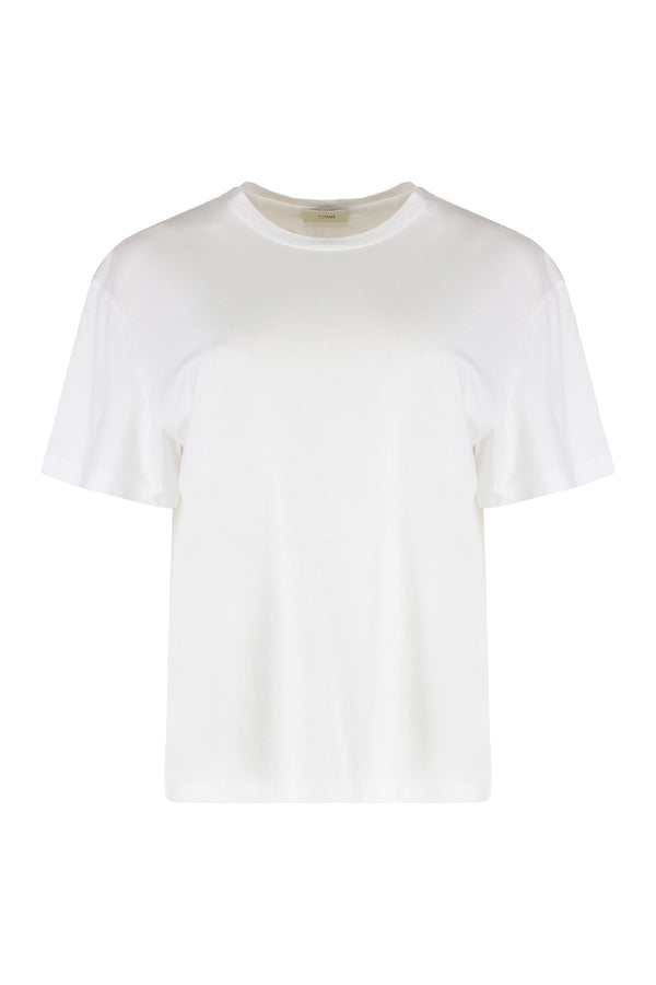T-Shirt Cotton Blend White Lyocell T-shirts & Jerseys