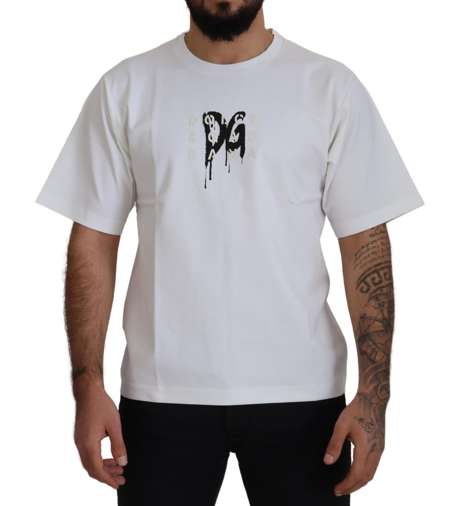 Dolce & Gabbana 59% Cotton t-shirt in white
