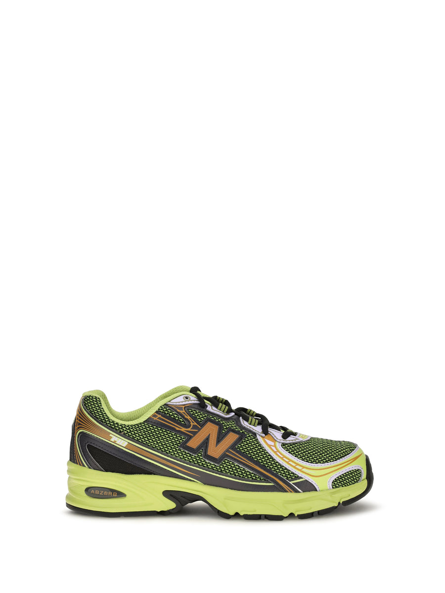 740 Sneakers Field Green - Black Cement Upper: Fabric; Sole: Rubber
