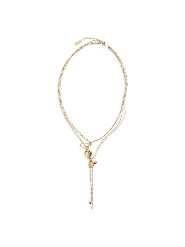 Necklace Paddington Mini Vintage Gold Brass Necklaces