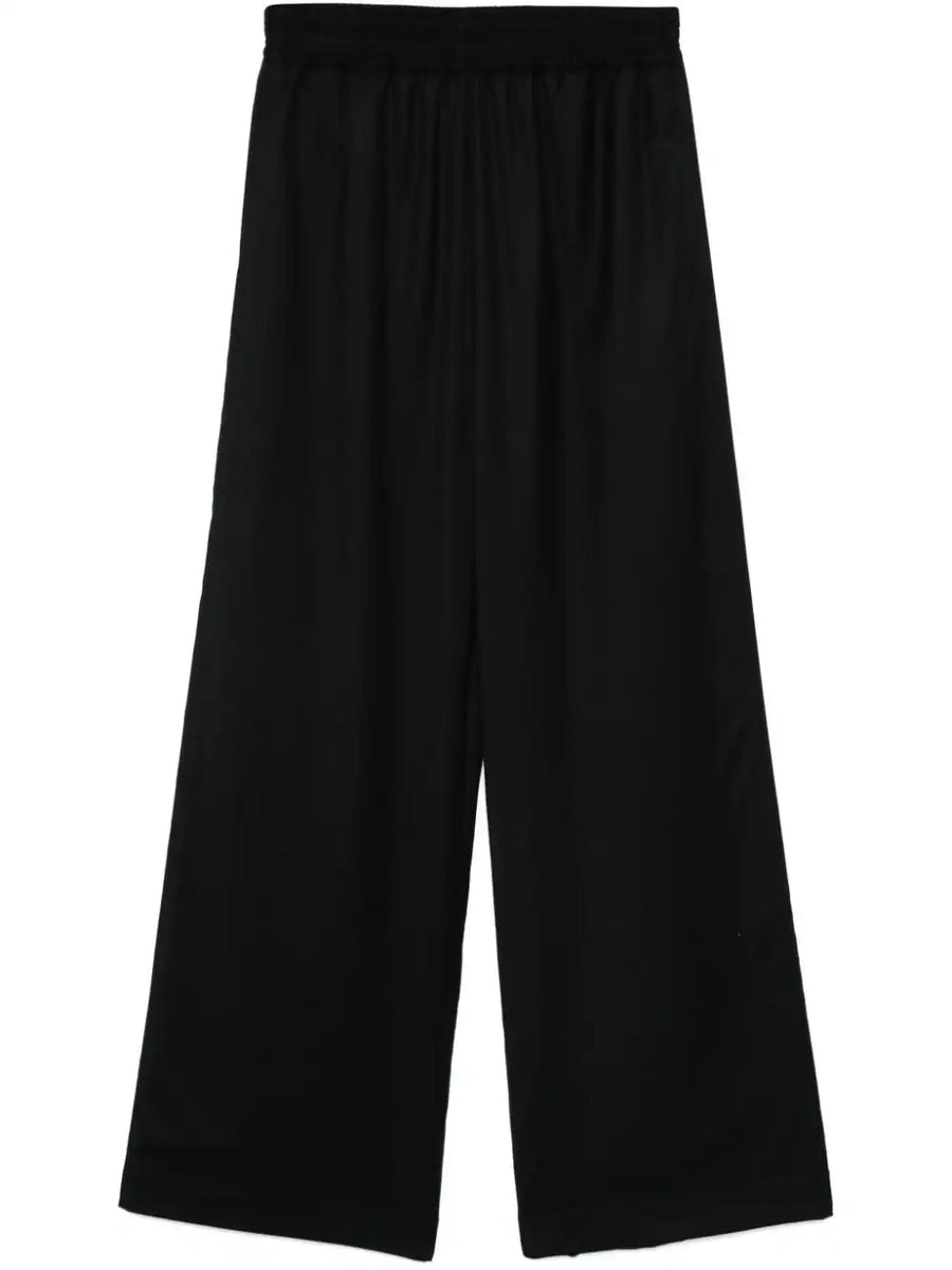 Fabiana Filippi Virgin Wool 94% trousers in black
