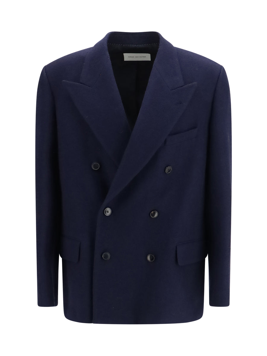 Wool Blazer Bosier Navy (ovis Aries) Jacket