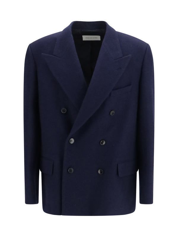 Wool Blazer Bosier Navy (ovis Aries) Jacket