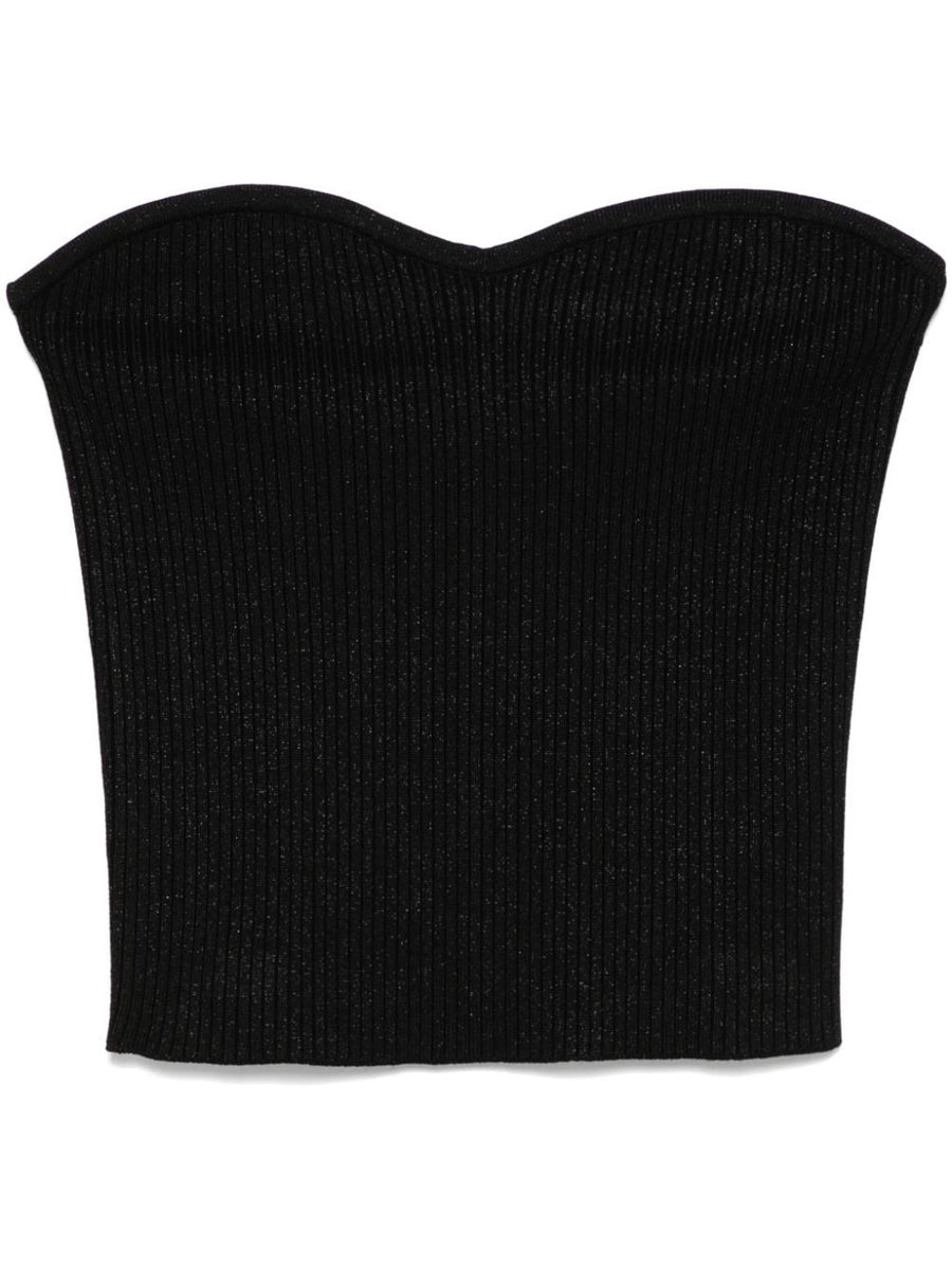 Peserico Viscosa 81% tank top in black