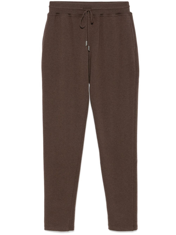 Kiton Cashmere 100% trousers in brown
