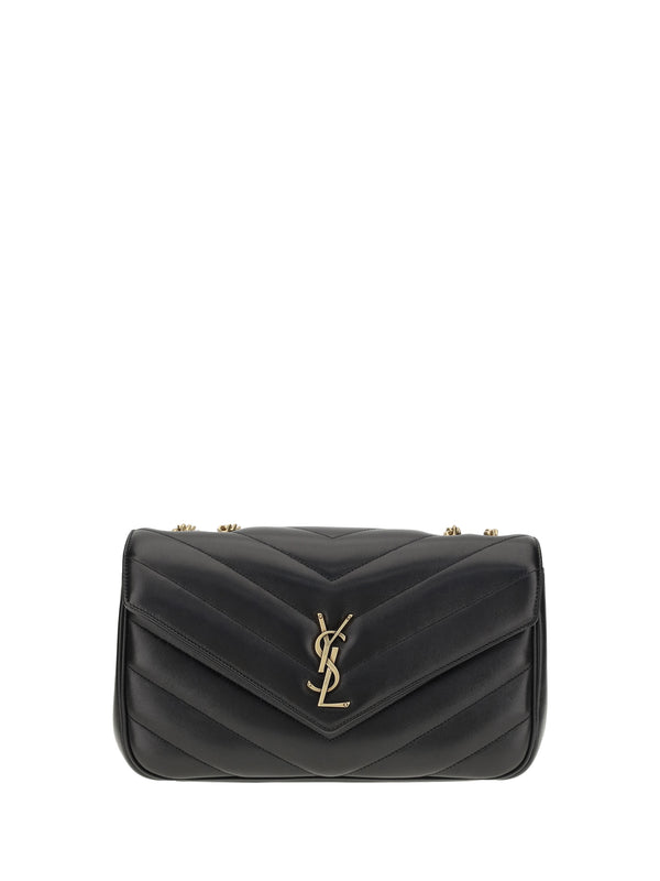 Saint Laurent Lamb Leather shoulder bag in black