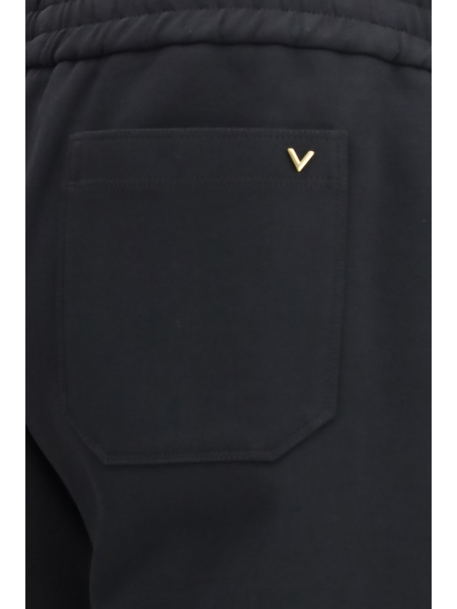 Cotton Sweatpants Black Sweatshirts