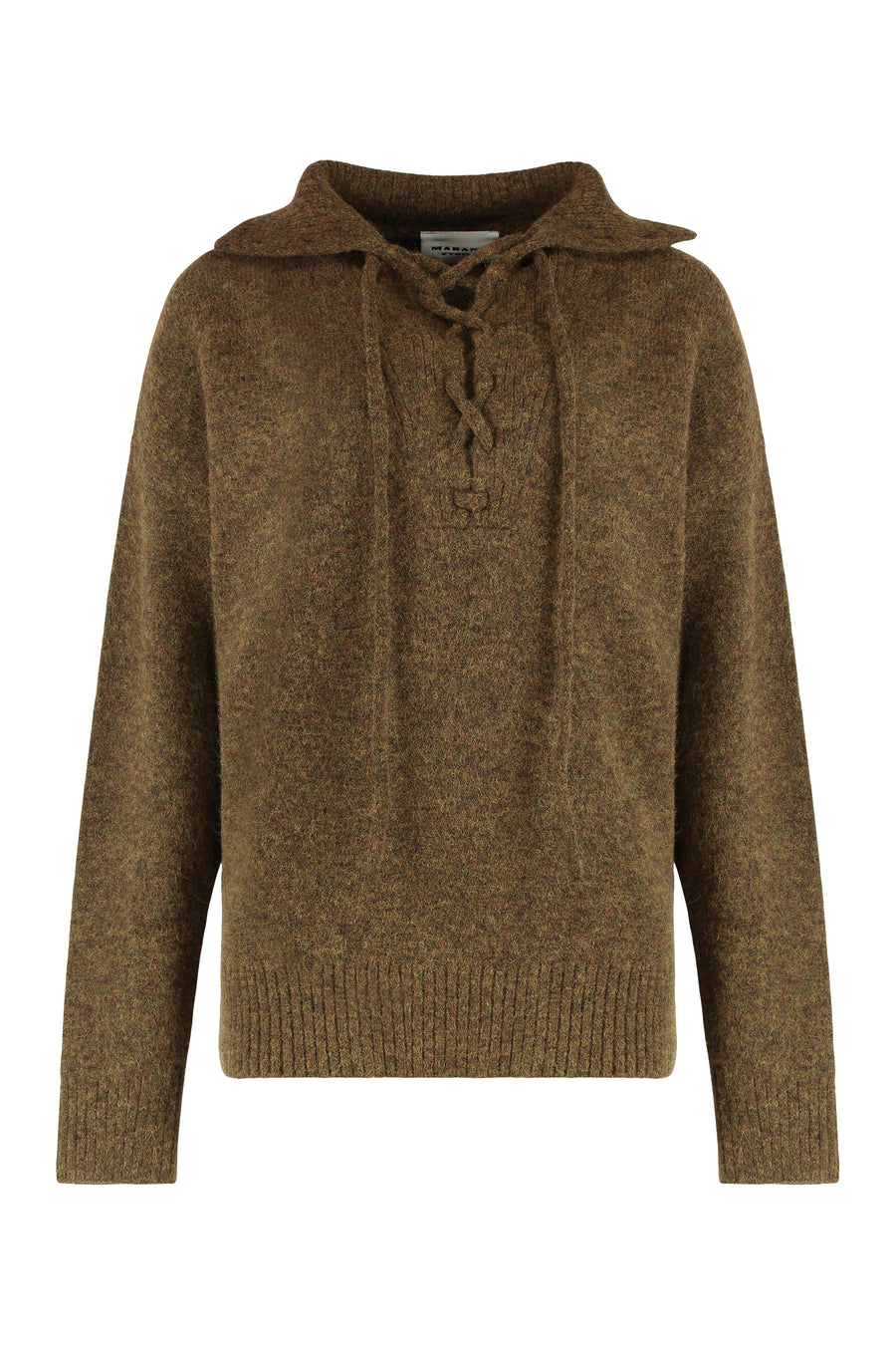 Phylia Alpaca-Blend Sweater Green