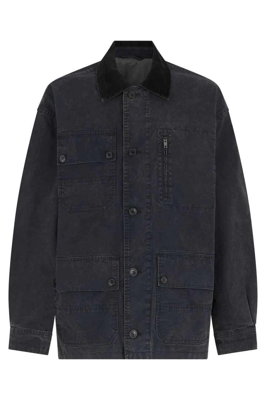 Work Jacket Cotton Black Denim