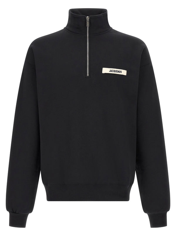 Jacquemus sweatshirt in black