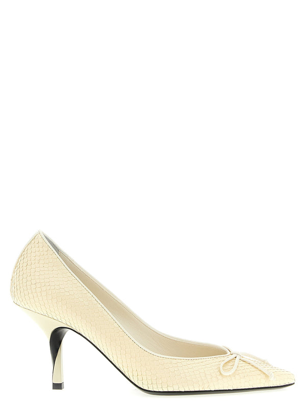 حذاء كعب عالي Jacquemus — لون كريمي