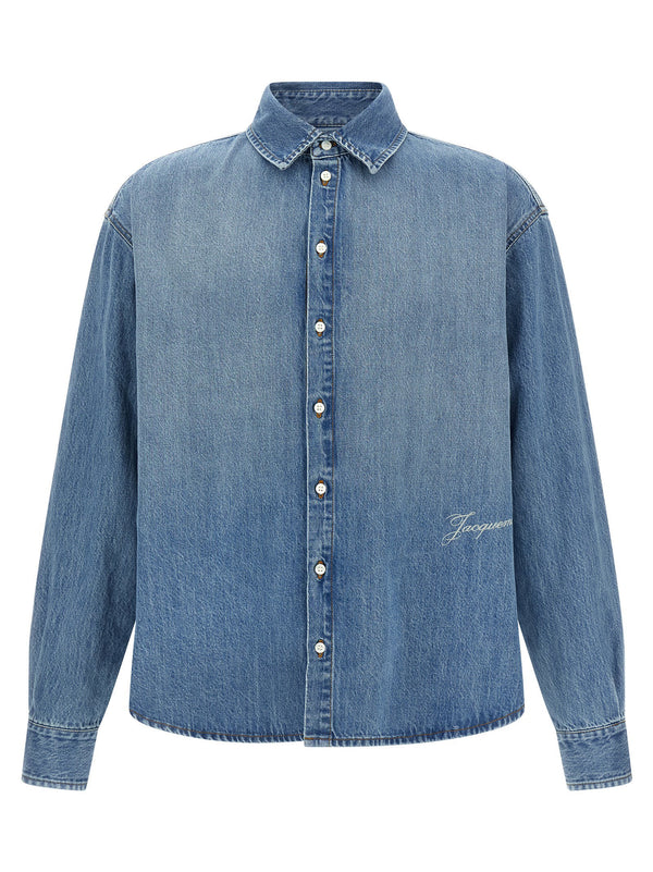 Jacquemus قميص — أزرق