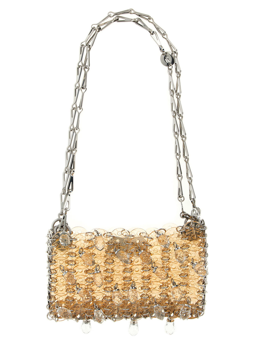 Paco Rabanne shoulder bag in champagne