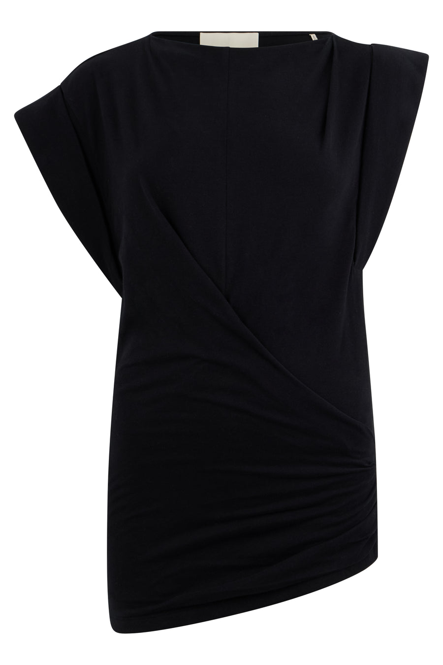 Mini Cotton Dress Black