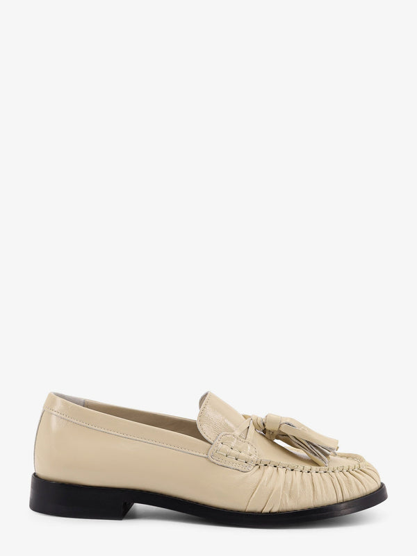 Loafers Marietta White Leather