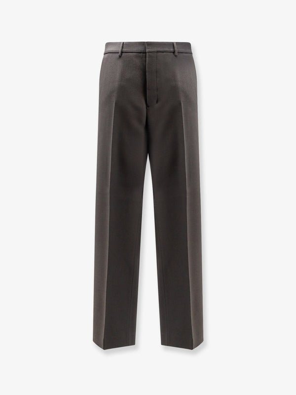 Virgin Wool Trousers Grey