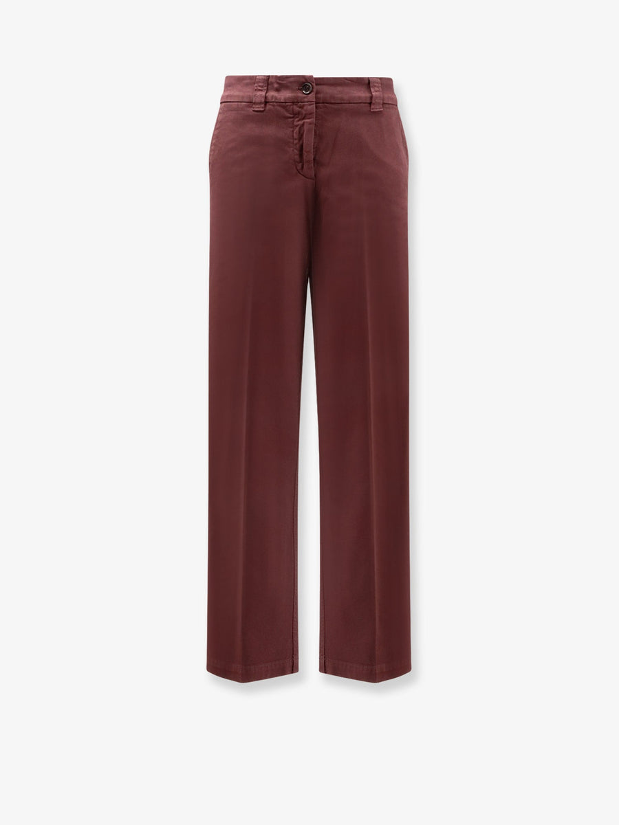 Trousers Cotton Purple