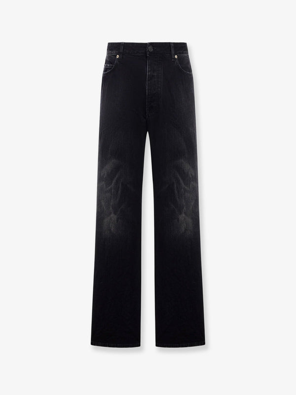 Denim Jeans Black Cotton
